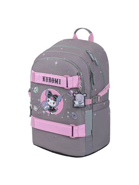 BAAGL  BAAGL Školní batoh Skate Kuromi Grey GRS
