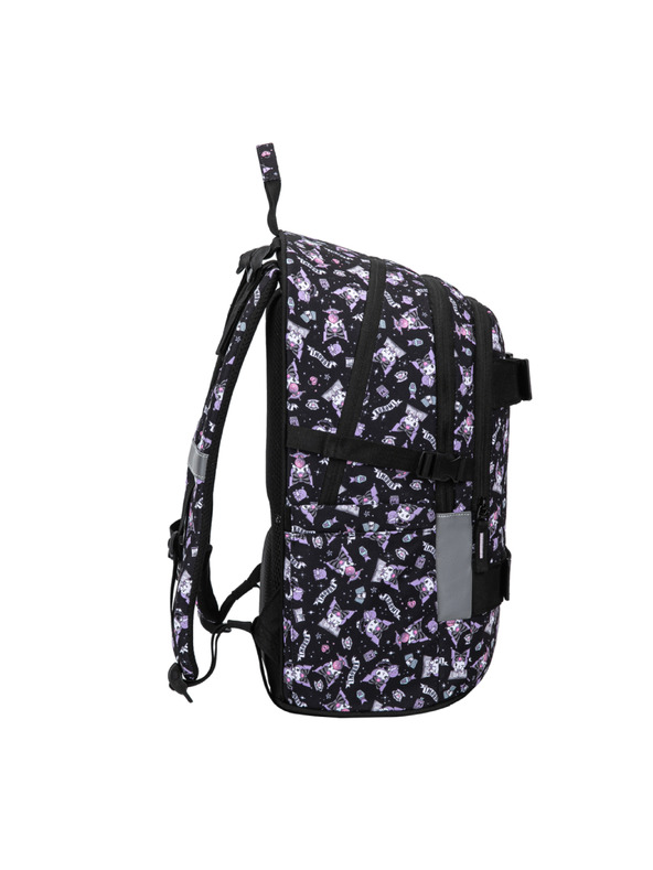 BAAGL  BAAGL SET 3 Skate Kuromi Black: batoh, penál, sportovní taška GRS