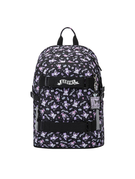 BAAGL  BAAGL SET 5 Skate Kuromi Black: batoh, penál, sportovní taška, ledvinka, obal na notebook GRS