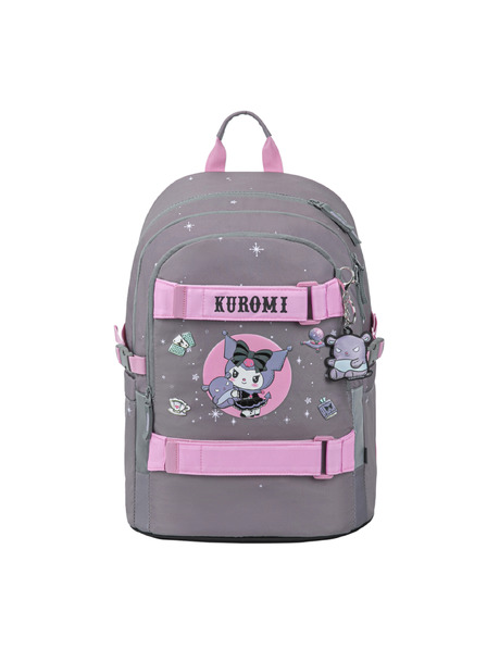 BAAGL  BAAGL SET 5 Skate Kuromi Grey: batoh, penál, sportovní taška, ledvinka, obal na notebook GRS