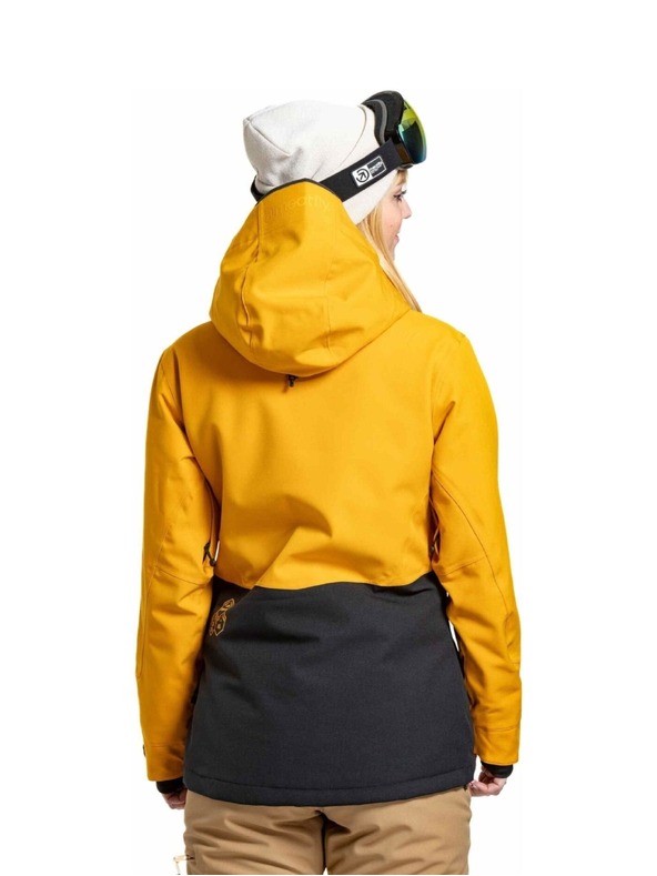 Meatfly Meatfly dámská SNB & SKI bunda Gaia Sunflower / Black