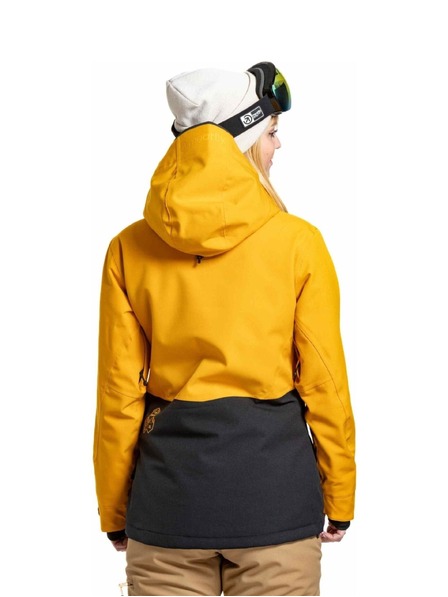 Meatfly Meatfly dámská SNB & SKI bunda Gaia Sunflower / Black