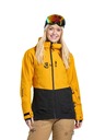 Meatfly Meatfly dámská SNB & SKI bunda Gaia Sunflower / Black