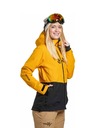 Meatfly Meatfly dámská SNB & SKI bunda Gaia Sunflower / Black