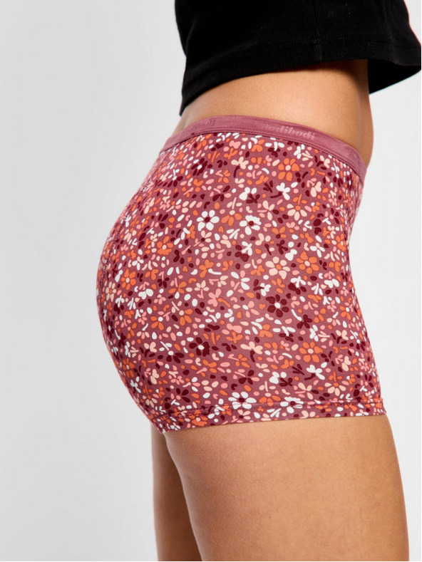 Modibodi Menstruační kalhotky Modibodi Classic Boyshort Moderate Provence Pink