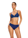 Modibodi Menstruační kalhotky Modibodi lntimates V Day Hi Waist Brief Moderate Navy Chilli