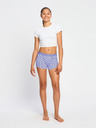 Modibodi Dívčí menstruační kalhotky Modibodi Teen Hipster Boyshort Moderate Giggly Ghost Blue