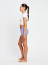 Modibodi Dívčí menstruační kalhotky Modibodi Teen Hipster Boyshort Moderate Giggly Ghost Blue