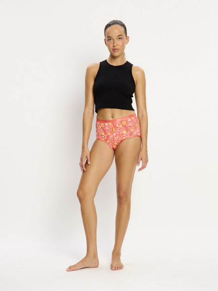 Modibodi Menstruační kalhotky Modibodi SmileyWorld Classic Full Brief Super Overnight Boho Coral