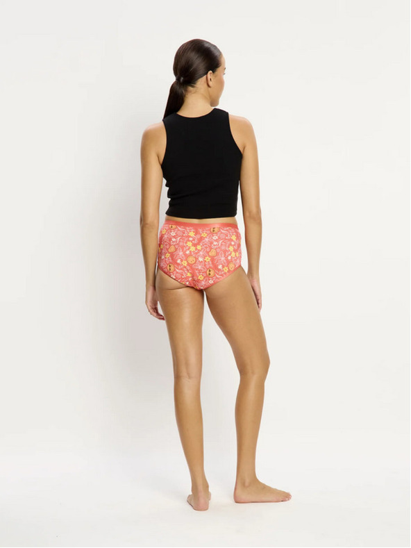 Modibodi Menstruační kalhotky Modibodi SmileyWorld Classic Full Brief Super Overnight Boho Coral