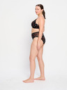 Modibodi Menstruační kalhotky Modibodi Intimates V Day Hi Waist Brief Moderate-Heavy Black Rose
