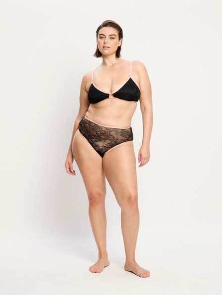 Modibodi Menstruační kalhotky Modibodi Bliss Hi Waist Brief Moderate Jet Black