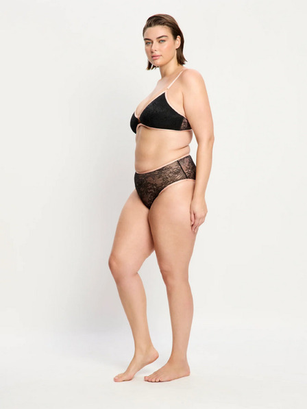 Modibodi Menstruační kalhotky Modibodi Bliss Hi Waist Brief Moderate Jet Black