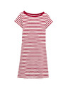 Marks & Spencer Pruhované mini pouzdrové šaty s vysokým podílem bavlny Marks & Spencer červená