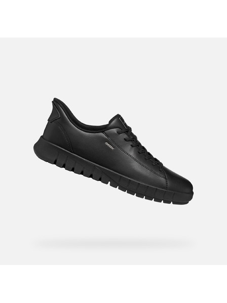 Geox Černé pánské tenisky Geox Flextride Plus