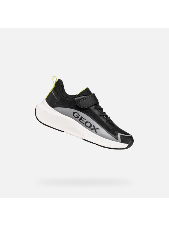 Geox Černé chlapecké tenisky Geox Pro-ran WR