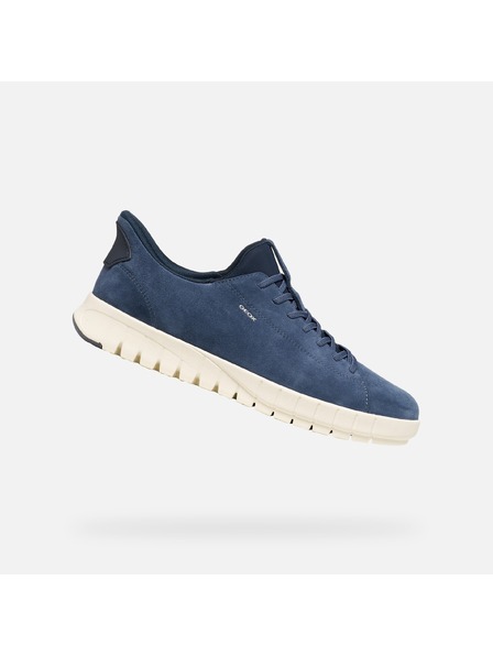 Geox Tmavě modré pánské tenisky Geox Flextride Plus