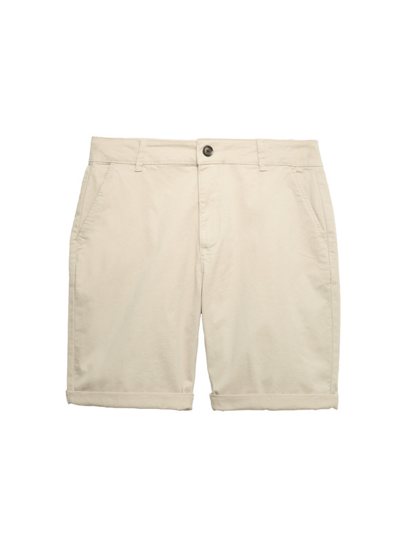 Marks & Spencer Chino šortky s vysokým podílem bavlny (6–16 let) Marks & Spencer béžová