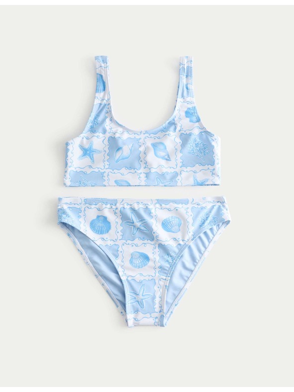 Marks & Spencer 2dílné bikiny s potiskem mušlí (6–16 let) Marks & Spencer modrá