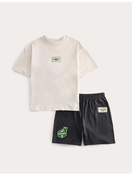 Marks & Spencer Pyžamo z čisté bavlny s motivem Minecraft™ (6–16 let) Marks & Spencer šedá