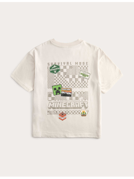 Marks & Spencer Pyžamo z čisté bavlny s motivem Minecraft™ (6–16 let) Marks & Spencer šedá