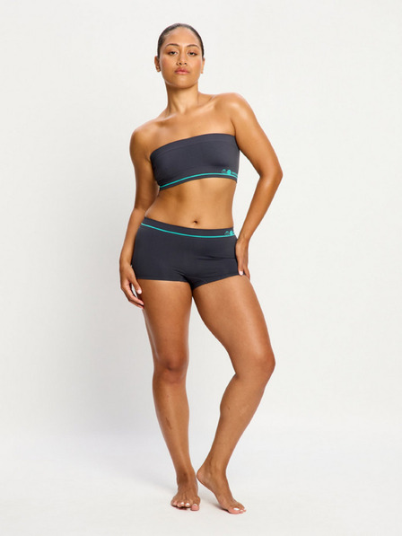 Modibodi Dámské kalhotky Modibodi Smileyworld Seamless Boyshort Moisture Wicking Steel