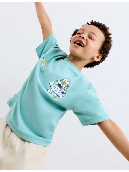Marks & Spencer Tričko Toy Story™ z čisté bavlny (2–8 let) Marks & Spencer zelená
