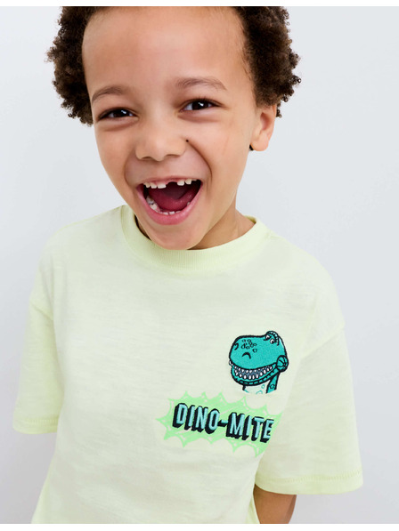 Marks & Spencer Dinosauří tričko Toy Story™ z čisté bavlny (2–8 let) Marks & Spencer žlutá