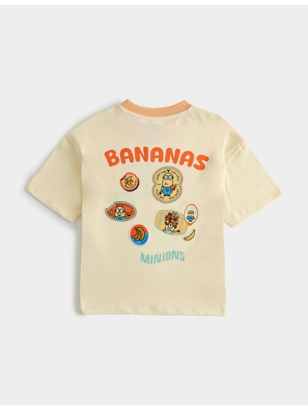 Marks & Spencer Tričko z čisté bavlny s grafickým motivem Minions™ (2–8 let) Marks & Spencer žlutá