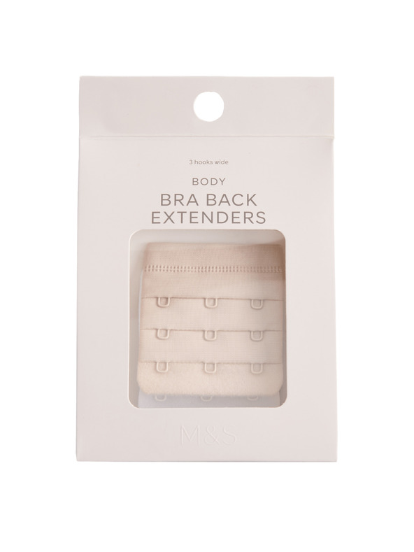 Marks & Spencer Sada 3 ks prodlužovacích dílů k podprsenkám na 3 háčky Marks & Spencer vícebarevná