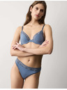 Marks & Spencer Tanga Boston z mikrovlákna Marks & Spencer modrá