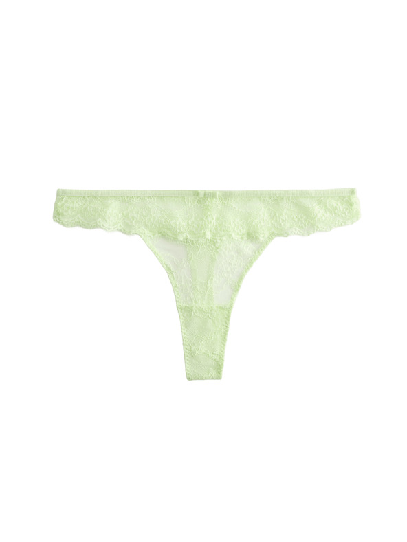 Marks & Spencer Krajková tanga Ida Marks & Spencer zelená