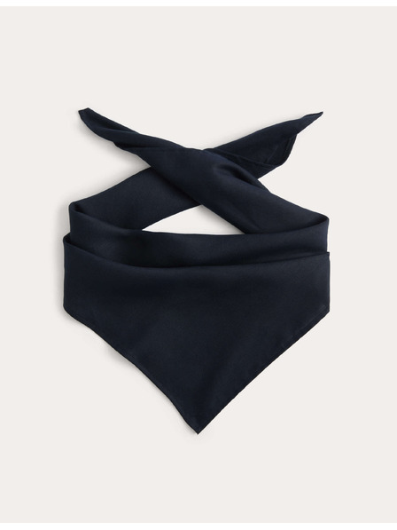 Marks & Spencer Šála bandana s motivem rybí kosti ze směsi lnu Marks & Spencer námořnická modrá