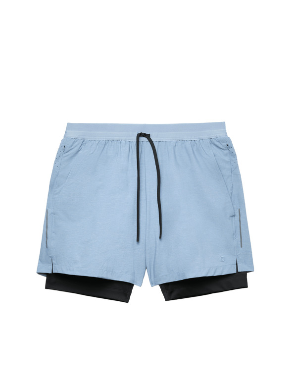 Marks & Spencer Sportovní šortky 12 cm s dvojitou vrstvou Marks & Spencer modrá