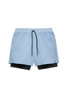 Marks & Spencer Sportovní šortky 12 cm s dvojitou vrstvou Marks & Spencer modrá