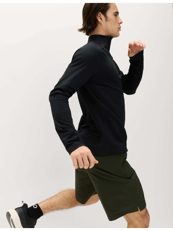 Marks & Spencer Bezešvý sportovní top s polovičním zipem Marks & Spencer černá