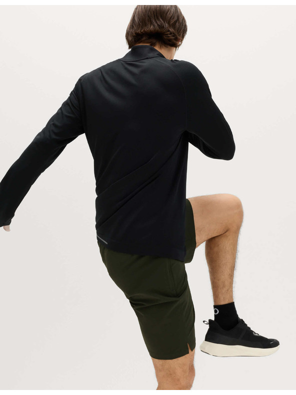 Marks & Spencer Bezešvý sportovní top s polovičním zipem Marks & Spencer černá