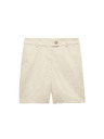 Marks & Spencer Chino šortky s vysokým pasem s vysokým podílem bavlny Marks & Spencer smetanová