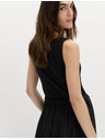 Marks & Spencer Plisovaná maxi sukně z čisté bavlny Marks & Spencer černá