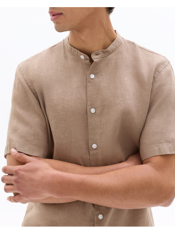 Celio Lněná košile Damaopoc