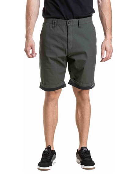 Meatfly Meatfly pánské kraťasy Barry 2.0 Army Green / Black Ripstop