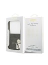 Guess Guess PU Leather 4G Colored Ring Magnetic Zadní Kryt pro Samsung Galaxy Z Flip 7 Black