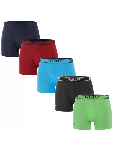 Everlast Sada pěti - pánské boxerky Everlast vícebarevné