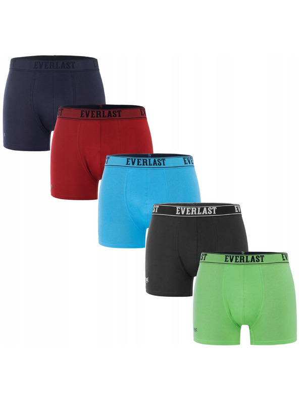 Everlast Sada pěti - pánské boxerky Everlast vícebarevné