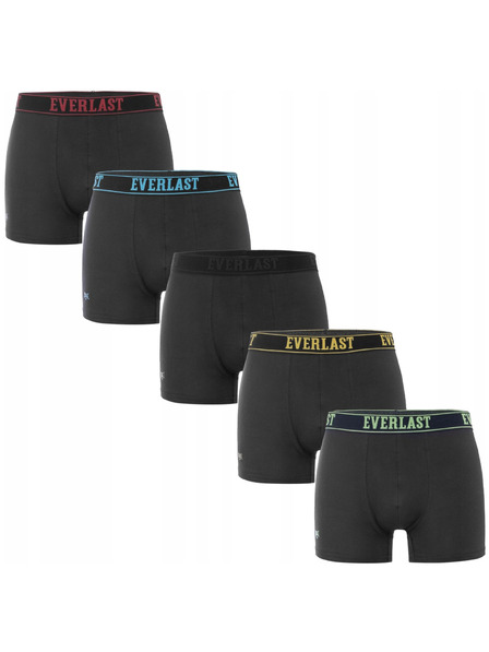 Everlast Sada pěti - pánské boxerky Everlast černé
