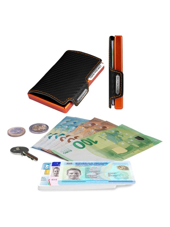 Mondraghi Peněženka Mondraghi Racing Carbon Orange