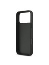 Karl Lagerfeld Karl Lagerfeld Fixed Glitter Metal Ikonik Zadní Kryt pro iPhone 17 Pro Max Black