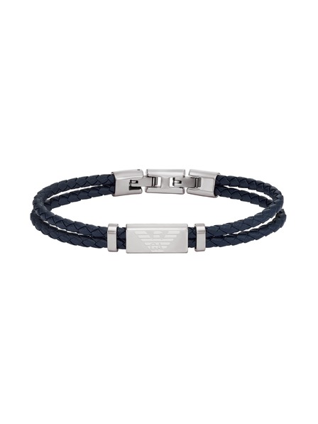 Emporio Armani Pánský kožený náramek Emporio Armani EGS2995040