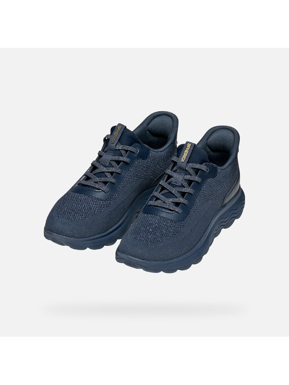 Geox Tmavě modré dámské tenisky Geox Spherica Plus Fast in