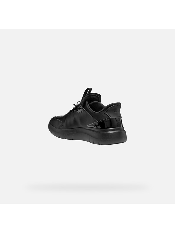 Geox Černé dámské tenisky Geox Plummery Plus